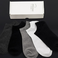 Bejirog 北极绒 B707000116-W 男士中筒袜 15双装