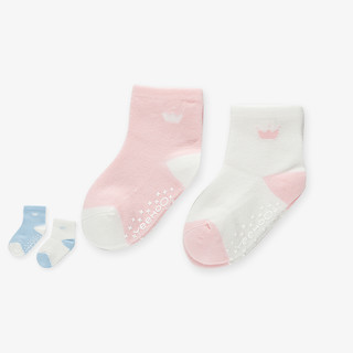 英氏婴儿袜子 男女宝宝2双装柔软舒适婴儿袜子 188A6828