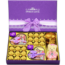 德芙巧克力礼盒装 生日礼物网红糖果零食礼盒