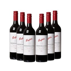 Penfolds奔富寇兰山澳洲进口整箱红酒 设拉子赤霞珠干红葡萄酒750毫升 6瓶装