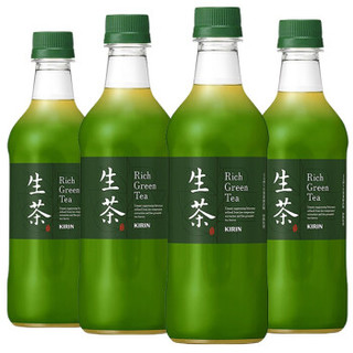 KIRIN 麒麟 生茶 绿茶饮料 525ml*4瓶