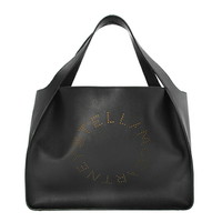 斯蒂拉麦卡特尼STELLA McCARTNEY包女士挎包黑色A4 ALTER NAPPA TOTE STELLA LOGO502793 W9923 1000 BLACK