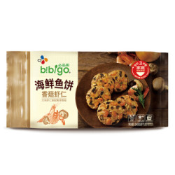 bibigo 必品阁 香菇虾仁海鲜鱼饼 240g *10件+凑单品