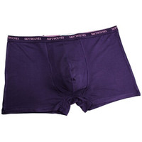 SEPTWOLVES 七匹狼 男士内裤 兰精粘纤男士肥佬裤加大码内裤男人平角裤三条装 多色 94673-3 5XL