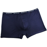 SEPTWOLVES 七匹狼 男士内裤 兰精粘纤男士肥佬裤加大码内裤男人平角裤三条装 多色 94673-3 4XL