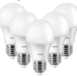 OSRAM 欧司朗 LED球泡 8.5W E27螺口 5只装