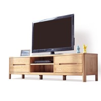 TIMI 天米 日式白橡木电视柜 1.5米 原木色 