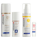 ultrasun U佳 节日套装（防晒润肤露150ml+润色防晒霜50ml+护发喷雾150ml+防晒唇膏4.5g）