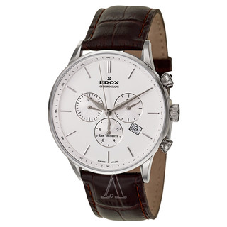 EDOX 依度 LES VAUBERTS 系列 CHRONOGRAPH 10408-3A-AIN 男士时装腕表