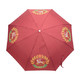 BURBERRY 巴宝莉 男女通用款深红色徽章印花聚酯纤维折叠雨伞 40800981
