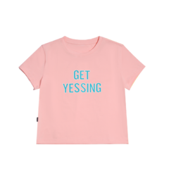 Yessing女式潮流字母印花T恤