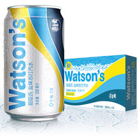 88VIP：Watsons 屈臣氏 盐味苏打汽水 330ml*24瓶 *2件