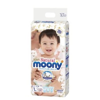 moony 尤妮佳 自然系列纸尿裤 L38片