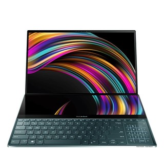 ASUS 华硕 灵耀X2 Pro 15.6英寸双屏笔记本电脑（i9-9980HK、32GB、1TB SSD、RTX2060、4K）