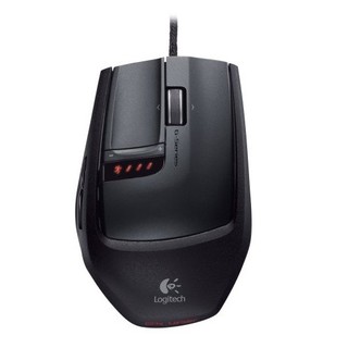 logitech 罗技 G9X 有线鼠标 5700DPI 黑色