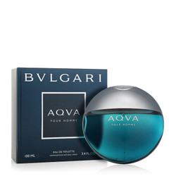 BVLGARI 宝格丽 AQVA Pour Homme 水能量 碧蓝 男士淡香水 EDT 100ml *2件