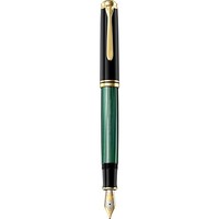 中亚Prime会员：Pelikan 百利金 Souveran帝王 M800 黑绿色钢笔 18K EF尖 