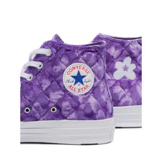 CONVERSE 匡威 男士 X GOLF le FLEUR Chuck Taylor 70板鞋 紫色 37