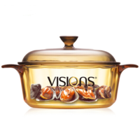 移动端：VISIONS 康宁 VS-12 晶彩透明汤锅 1.25L
