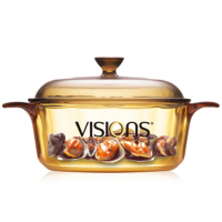 VISIONS 康宁 VS-12 晶彩透明汤锅 1.25L