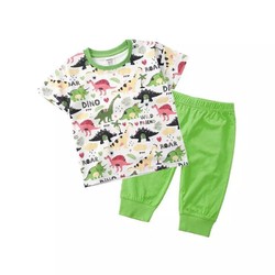 Minizone 夏季宝宝短袖裤子两件套 *3件