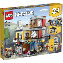 百亿补贴:LEGO 乐高 Creator 3合1创意百变系列 31097 宠物店和咖啡厅排楼