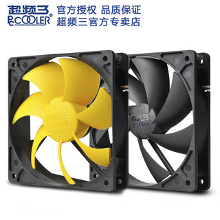 PCCOOLER 超频三 8025 机箱风扇 静音台式机电脑CPU散热风扇主机风扇