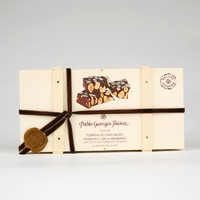 西班牙进口纯手工扁桃仁黑巧克力礼盒装创意七夕节情人节生日礼物