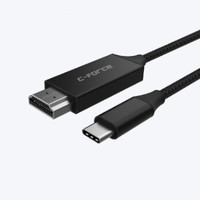 C-force CC07 同屏线USB-C转HDMI Type-C转接头手机电视线 (黑色、1米)
