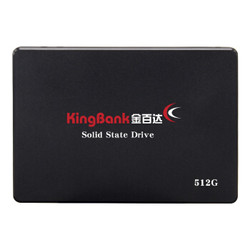 KINGBANK 金百达 512GB 固态硬盘 SATA3接口 KP320