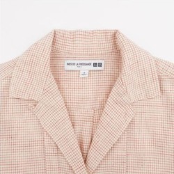 UNIQLO 优衣库 418160 女款麻棉打褶连衣裙