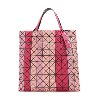 京东PLUS会员：BAO BAO ISSEY MIYAKE 三宅一生 女士粉色多色拼色PVC手提包