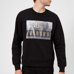 Versus Versace 范思哲 Printed Logo 男款休闲运动衫