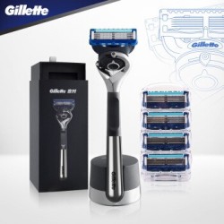 Gillette 吉列 引力盒套装(1刀架+5刀头+磁力底座)