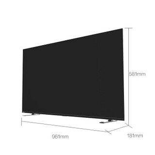 TOSHIBA 东芝 43英寸全面屏 43英寸 4K超高清（3840*2160） 电视  