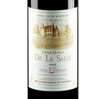 Château de la Salle 萨尔城堡 AOC级波尔多干红葡萄酒 (750ml、2瓶装、瓶装、12.5%)