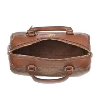 COACH 蔻驰 女包 经典波士顿包 奢侈品手提单肩斜挎包时尚水桶包