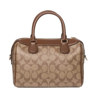 COACH 蔻驰 女包 经典波士顿包 奢侈品手提单肩斜挎包时尚水桶包