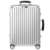 RIMOWA CLASSIC系列中性纯色合金万向轮拉杆箱97253004 银色21寸