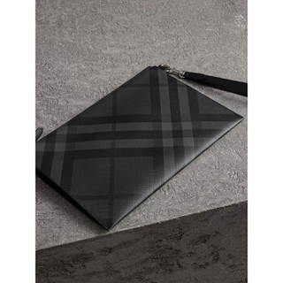 Burberry 博柏利男士手包 Burberry 博柏利手拿包钱包奢侈品london格纹全拉链手包 报价价格评测怎么样 什么值得买