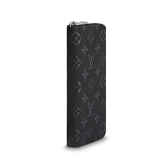 LOUIS VUITTON 路易威登 男钱夹Zippy拉链竖款MonogramEclipse帆布 M62295