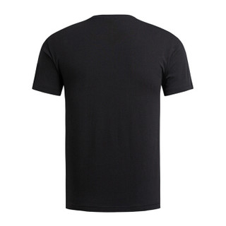 ARMAN 阿玛尼奢侈品19春夏新款男士针织T恤衫 3GPT69-PJ03Z BLACK-1200