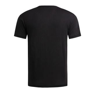 ARMANI 阿玛尼奢侈品19春夏新款男士针织T恤衫 3GPT81-PJM9Z BLACK-1200