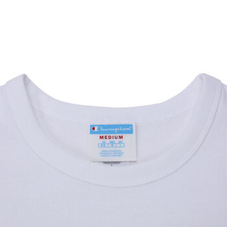 Champion T1919G 549465 WHITE XS 男女情侣款圆领套头T恤 WHITE XS