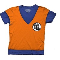 七龙珠 Z 龙珠 Z Goku 服装角色扮演衬衫