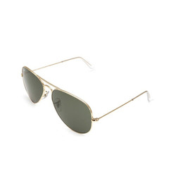 Ray-Ban 雷朋 Ray·Ban 雷朋 太阳眼镜男女款防紫外线墨镜RB3025 L0205 金色镜框灰绿色镜片
