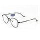 SEIKO 精工 眼镜框男女款全框β-钛复古眼镜架近视配镜光学镜架HC3021 193 49mm 哑黑色