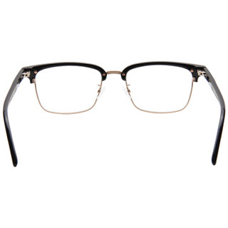 TOM FORD 汤姆·福特 男女款黑金色镜框黑色镜腿光学眼镜框眼镜架防蓝光镜片 TF5635-D-B 001 55MM