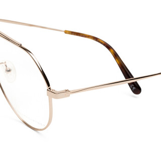 Stella McCartney 丝黛拉麦卡妮 eyewear 女光学镜架 金属眼镜框 框型近视眼镜 SC0063O-001 金色镜框 60mm