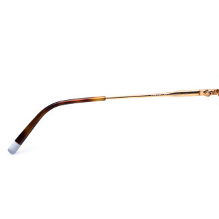 Calvin Klein 卡尔文·克莱 眼镜框 复古时尚金属男圆框眼镜玳瑁金近视光学镜架女